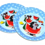 Feestbordje Krtek en Vrienden 18 cm