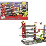 Speelgoed Autogarage op 4 Verdiepingen