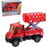 Brandweerauto met terugtrekmotor