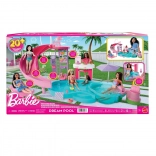 Barbie Droomzwembad – speelser met glijbaan, bubbelbad en snackbar