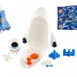 Ruimteraket met accessoires