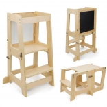 Leren Toren Prema 3in1 natuurlijk