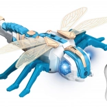 Op afstand bestuurbare libel met rookeffecten