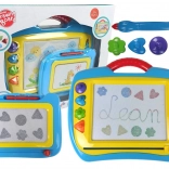 Magnetisch tekenbord – set van 2 stuks, blauw‑geel