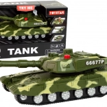 Militaire Tank met Wrijvingsaandrijving Geluid Licht