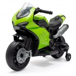 Kinder elektrische motor Supersport groen