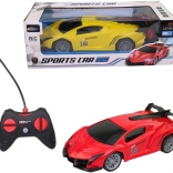 Afstandsbediening auto met rook en licht