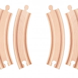 Spoorbochten – lang (4 stuks)