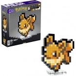 mega pokemon pixel eevee – bouwset decoratieve figuur
