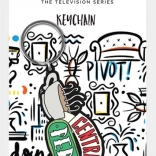 Rubberen sleutelhanger Vrienden