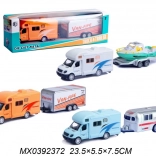 Caravan met aanhanger