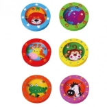 VIGA houten doolhof met dieren – zakformaat balanceerspel