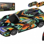 Teddies raceauto op afstandsbediening met licht