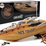 Op afstand bestuurbare RC motorboot 27 MHz met bereik van 40 m
