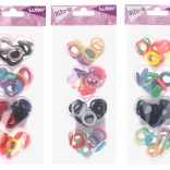 Set van 48 haarelastieken