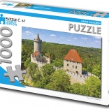 Toeristisch Puzzel Kasteel Kokořín 1000 Stukken