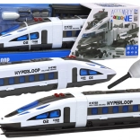 Schroefbare HYPERLOOP-trein met licht, geluid en rails