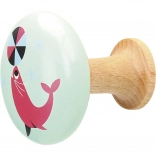 Vilac houten kapstokje Zeehond