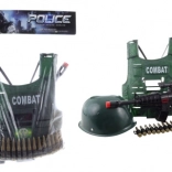 Militaire set met vest voor kinderen