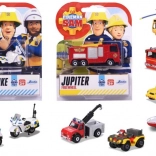 Brandweerman Sam metalen autootje 1:64 – verschillende soorten