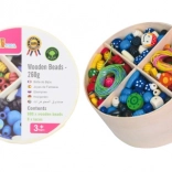 Houten kralen Viga voor creatief maken