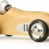 Vilac historisch raceauto van natuurlijk hout