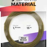 Filament voor 3D-pennen en 3D-printen met metaaleffect – goud, 1,75 mm, 15 m