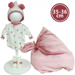 Kleding voor New Born pop 35–36 cm met deken en accessoires
