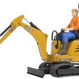 Bruder micrograafmachine JCB 8010 CTS met figuur