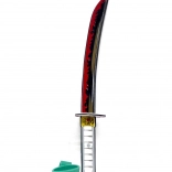 Rood demonisch schuimzwaard – veilig kinder-carnavalsaccessoire