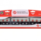 Houten metrospeelgoedset