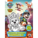 Kleur je eigen avontuur! Paw Patrol Dino-Redding inkleurboek