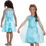 kinderkostuum disney frozen elsa 124–135 cm (7–8 jaar)