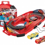 Carrera Speed Arena racebaan Disney Cars 2,77 m in draagbare koffer