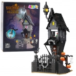 Bouwset spookhuis HALLOWEEN – toren, 581 stukjes