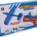 Pistool met lanceerbaar vliegtuigje voor jongens