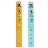 Houten kindermeetlat met Krtek-motief