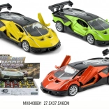 Metalen automodel 1:32 met verlichting en pull-back