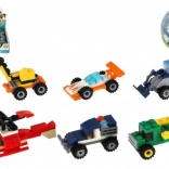 Bouwset vervoersmiddelen in een bal