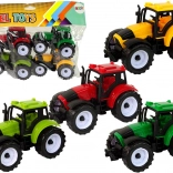 Kleurrijke set boerderijtractoren - 4 stuks