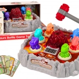 Behendigheidsspel Dinosaurussen met Rokende Vulkaan, Licht en Geluid