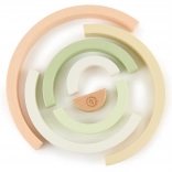 Bieco houten stapelbare regenboog voor kinderen