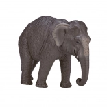 Realistische plastic figuur van een Indische olifant