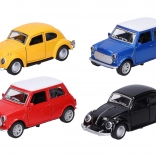 Metalen autootje 11 cm met openslaande deuren