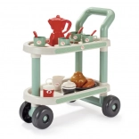 Ontbijtkarretje met accessoires