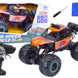 Auto voor Kinderen Oranje Off-road RC met Schokdempers