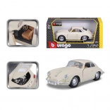 Bburago 1:24 Porsche 356B Coupé (1961) Ivoor