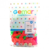 Fluorescerende ballonnen 100 stuks