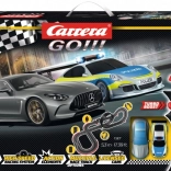 Carrera GO Autobaanset Chase’n Race 5,3 m met MERCEDES-AMG GT 63 en PORSCHE 911 GT3