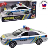 Politieauto met Slowaakse stem en werkende lichtbalk